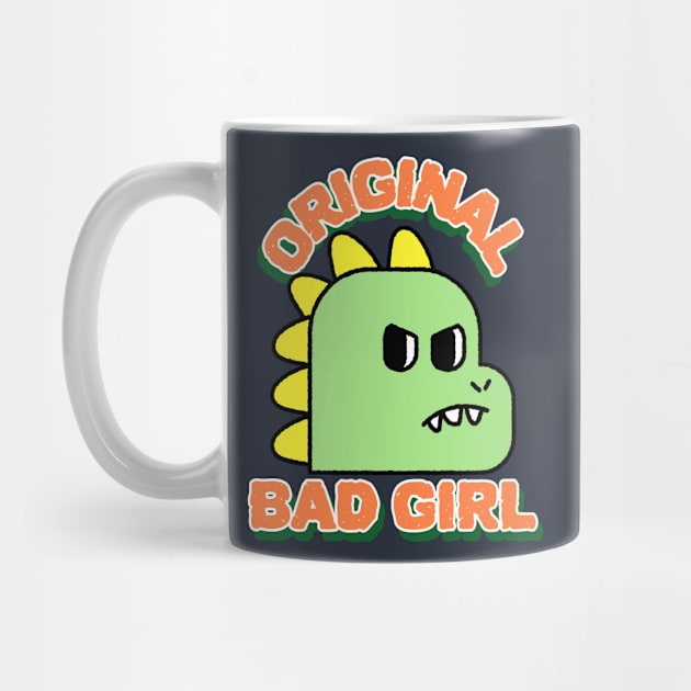 Original Bad Girl Cute Dino by TV Dinners